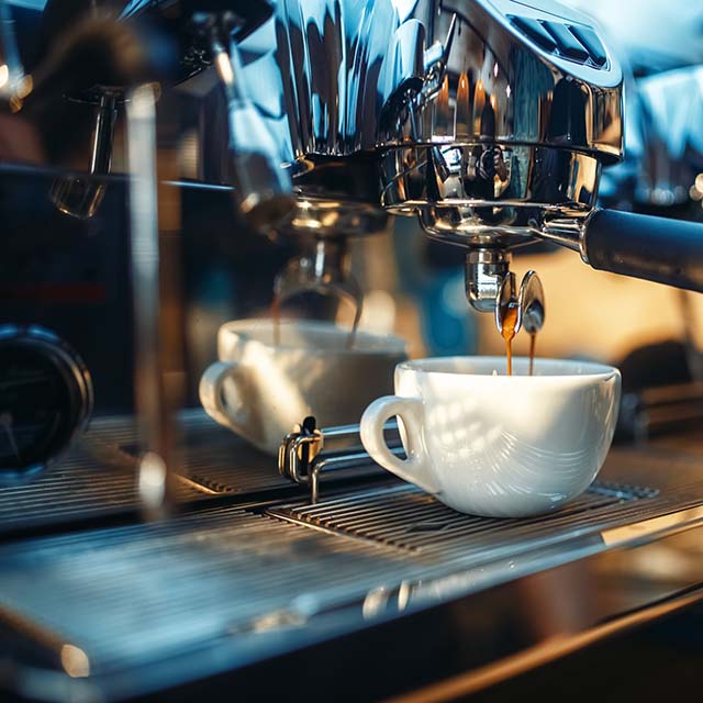 Industrielle Kaffeemaschine